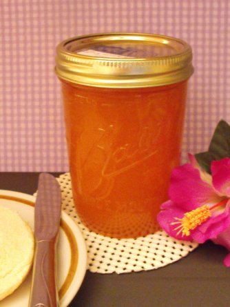 Home Canned Peach Jam