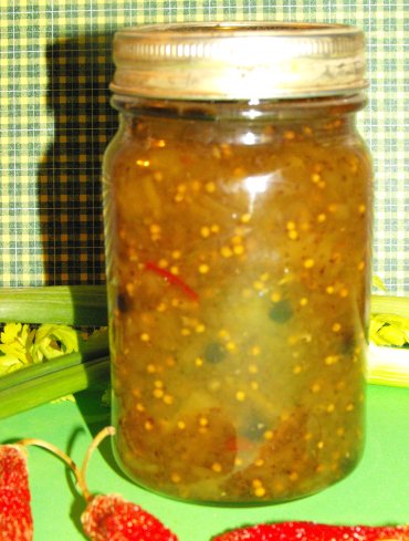 Canned Zucchini Relish